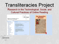 Transliteracies History of Reading Group meeting